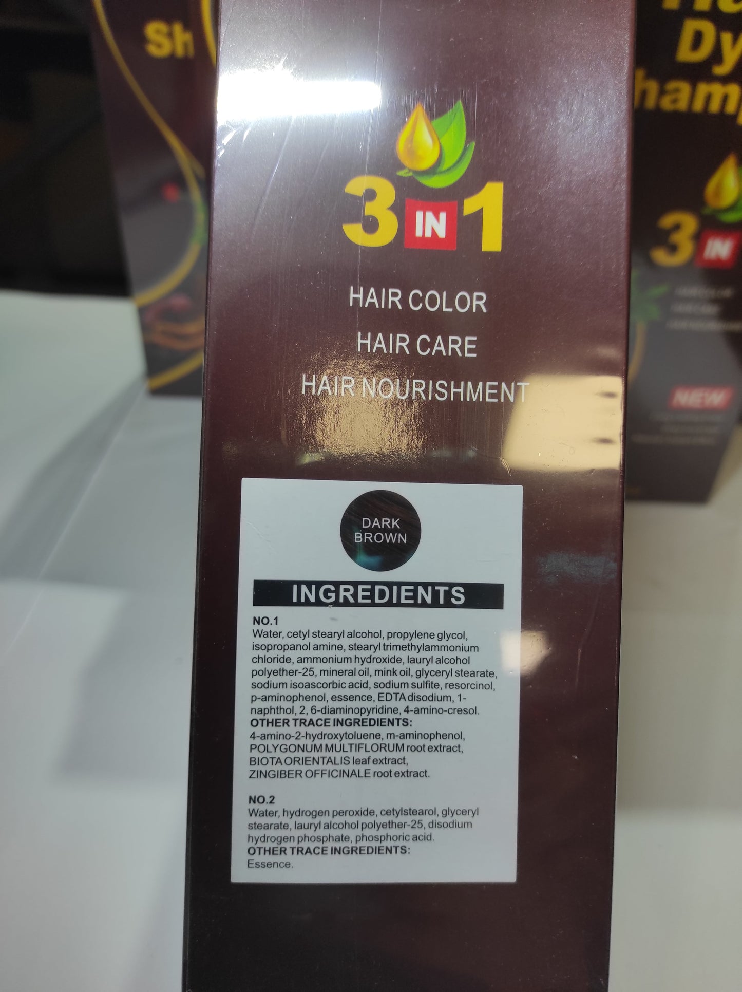 Champú para canas 500ml DARK BROWN - additional image 1